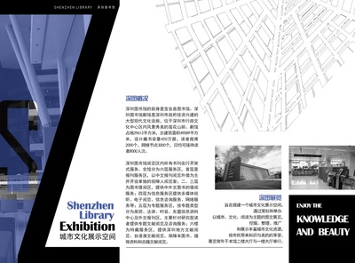 深图展览-三折页设计|DM/宣传单/平面广告|平面|元紫弹 - 原创设计作品 