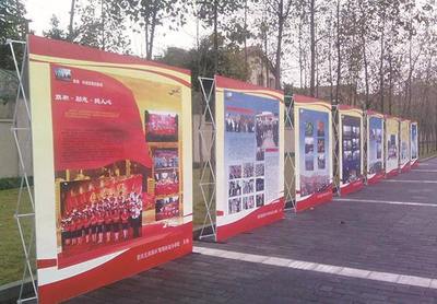 河北沧州快幕秀展架制作 可按客户需求定制